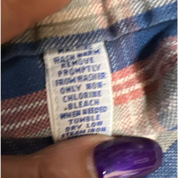 Polo Ralph Lauren Mens Long Sleeve Button-Down Plaid Shirt Size L 100% Cotton - Picture 9 of 9